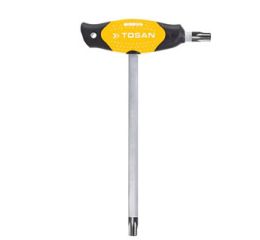 آلن شش‌پر دسته تی کروم براق سایز 20