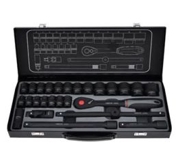 جعبه بکس 26 پارچه درایو 1/2 اینچ ساخت تایوان