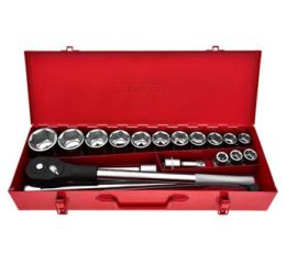 جعبه بکس 19 پارچه درایو 3/4 اینچ ساخت تایوان